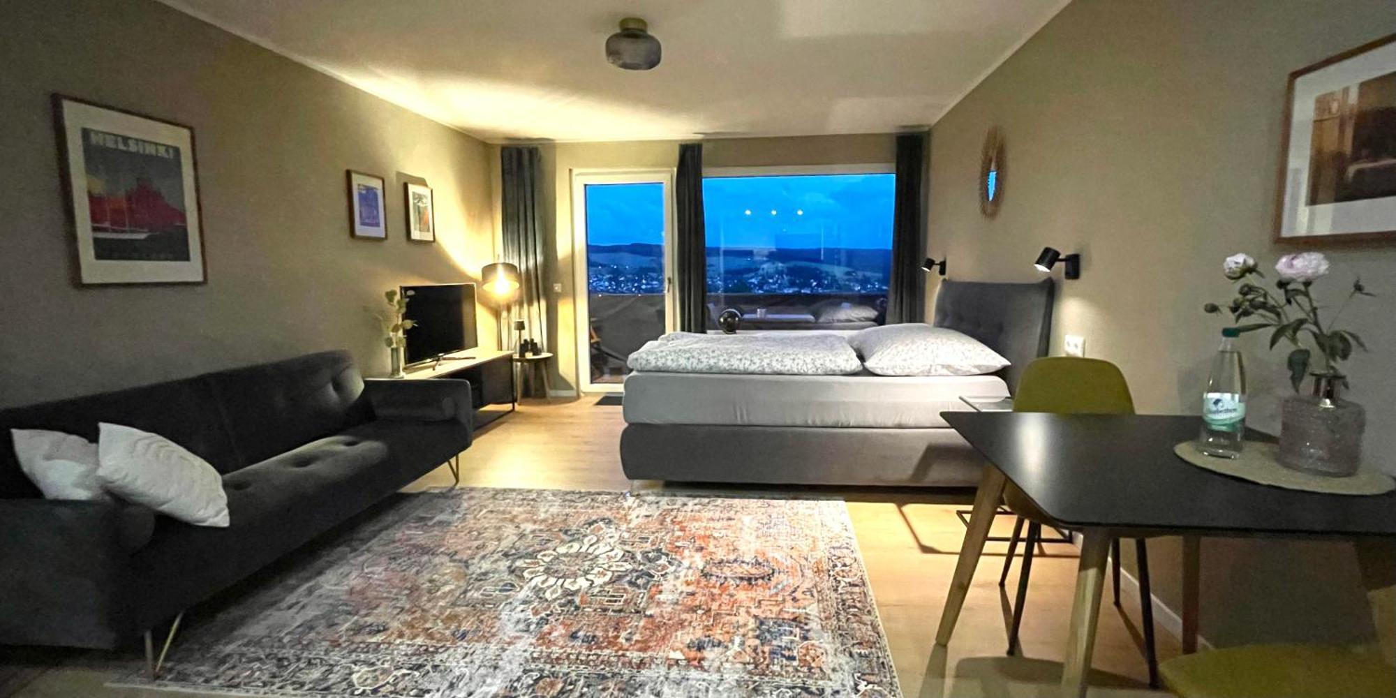 #1 Studioapartment Mit Loreleyblick Direkt An Der Schoensten Etappe Des Rheinsteigs Patersberg エクステリア 写真