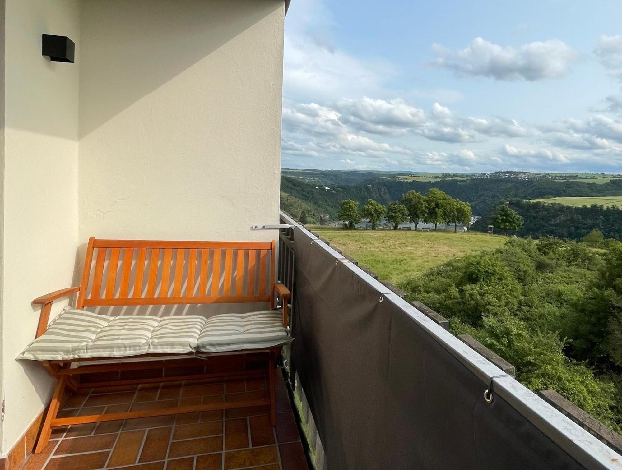 #1 Studioapartment Mit Loreleyblick Direkt An Der Schoensten Etappe Des Rheinsteigs Patersberg エクステリア 写真